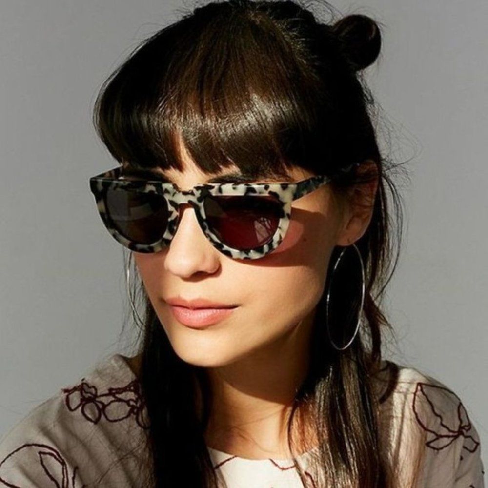 NEW Han Kjobenhavn Hauss Flat Top Sunglasses Bone